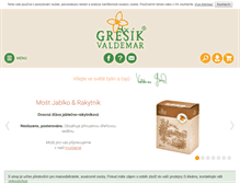 Tablet Screenshot of gresik.cz