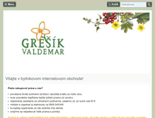 Tablet Screenshot of gresik.sk